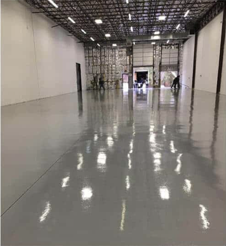 After pool deck coating